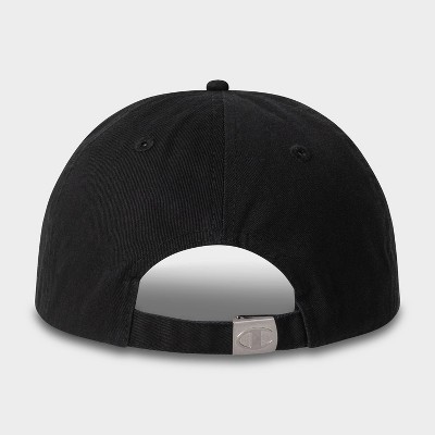 Champion Adult Script Twill Baseball Hat - Black - image 2