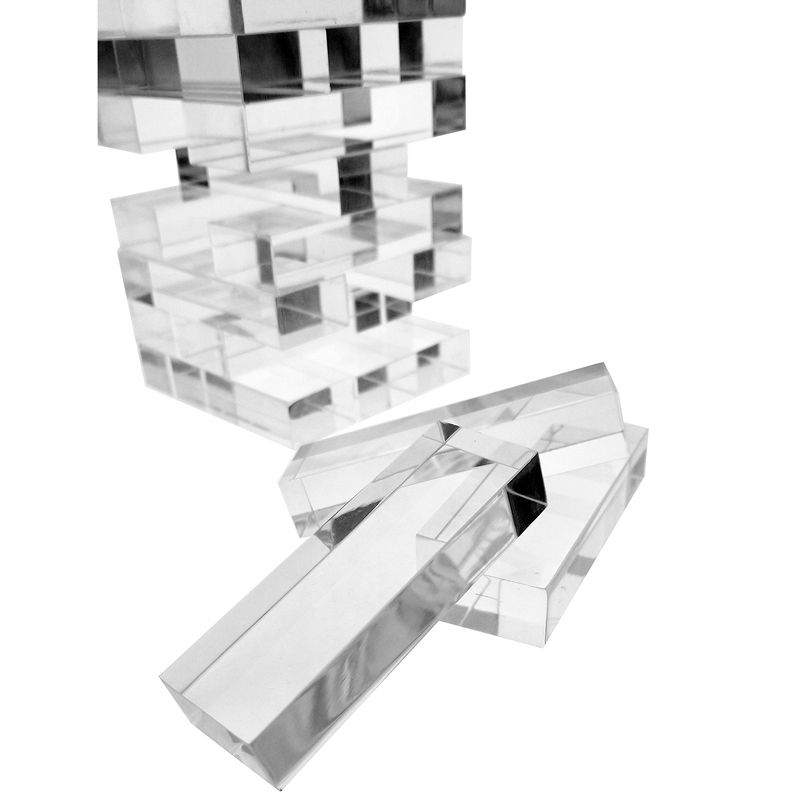 OnDisplay 3D Luxe Acrylic Stacking Tower Puzzle Game, 4 of 8