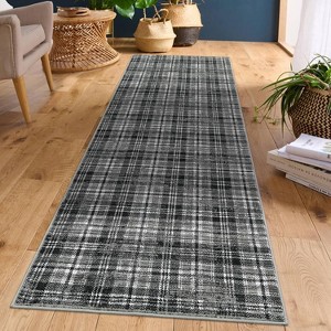 Hallway Runner Rug Washable Vintage Distressed Area Rugs Non Slip Laundry Rug Runner Floor Carpet Runners for Hallways Entryway Laundry - 1 of 4