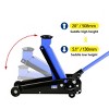 Syemin Lift Jacks 3.5 Ton Low Profile Floor Jack, Racing Floor Jack with Pistons Quick Lift, Hydraulic Floor Jack Lifting, Blue, 29.2"*16.34"*8.54" - 2 of 4