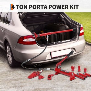 Steel Split Jack - Heavy Duty Jack, Hydraulic Jack, Long Handle Jack, Leak-Free Hydraulic Jack, 1.4m Hose Jack - 1 of 4