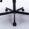 Dsvimoy Task and Office Chair Criss Cross Legged Desk Chair with Wide Seat for Home Office Work, Brown, 26.8"*21.2"*10.8" - 4 of 4