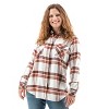 Aventura Clothing Women's Edie Long Sleeve Collared Neck Button Down Shirt - 4 of 4