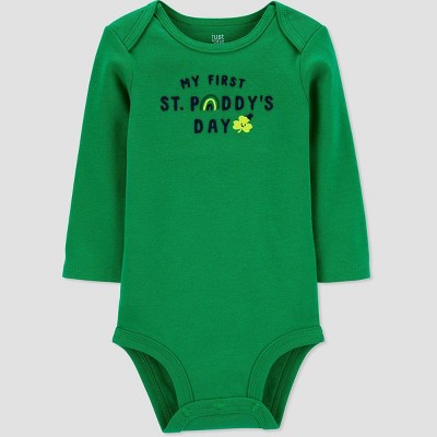 Baby 'My First St. Paddy's Day' Bodysuit - Just One You® made by carter's Green
