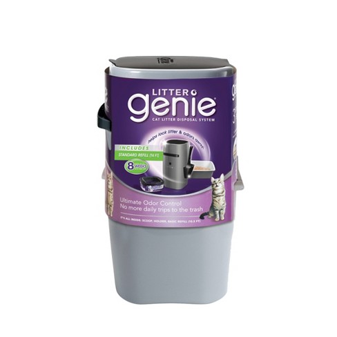 Litter Genie Ultimate Cat Litter Disposal System, Pail with Refill and Scoop - image 1 of 4