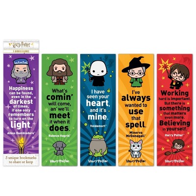 Harry Potter & Friends Bookmark - 5pk : Target