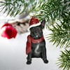 Design Toscano French Bulldog Holiday Dog Ornament Sculpture - 2 of 4