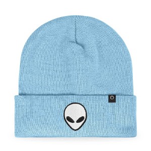 Dalix Alien Embroidered Beanie Hat Knit Cap Cold Weather Mens - 1 of 4