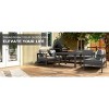 Heynemo Outdoor Dining Table Patio Steel Slat Rectangle Table,Long Outdoor Dining Table, High Table For Party, High Garden Table - 2 of 4