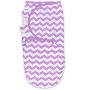 Comfy Cubs Swaddle Blankets Sleep Sack Velcro for Baby Girl & Boy 1 Pack - 1 of 2