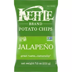 Kettle Jalapeno Potato Chips - 7.5 oz