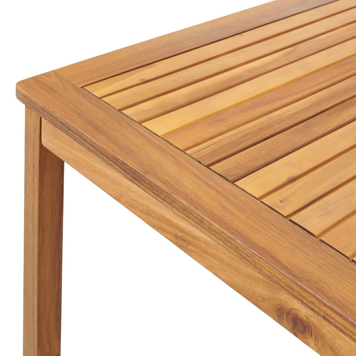 Alaterre Furniture 8pc Outdoor Patio Dining Set, Okemo Table with 10' Rectangular Umbrella - thumbnail 6