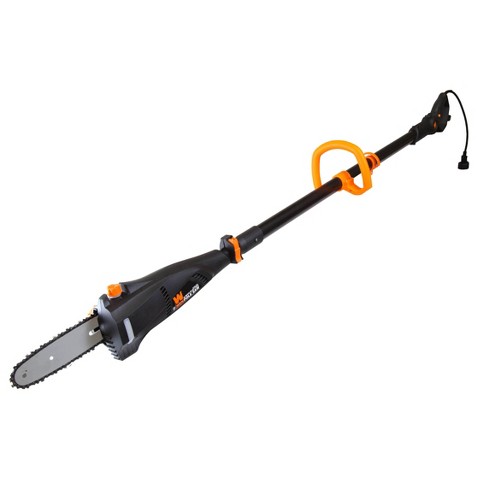TACKLIFE 8-Inch Corded Electric Pole Saw, 6Amp 5.58-7.54 Ft Telescoping  11.3 M/S