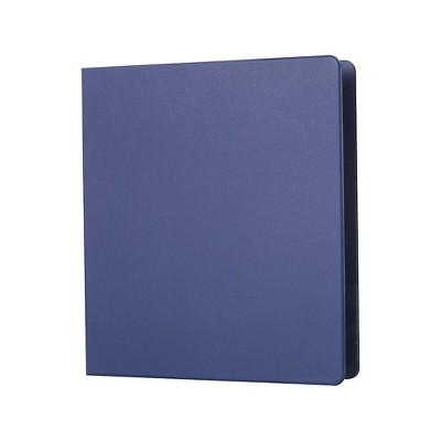 Staples Standard 1" 3-Ring Non-View Binder Blue (26409-CC) 82634