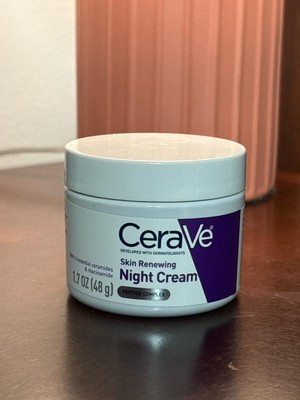 CeraVe Skin Renewing Night Cream Face Moisturizer - 1.7 fl oz