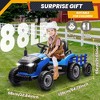 JOYRACER 2WD 24V 2-Seater Electric Ride-On UTV for Kids, 2×75W Motors, Remote Control, LED Lights, Spring Suspension, 3 Speeds & Bluetooth Music - 2 of 4