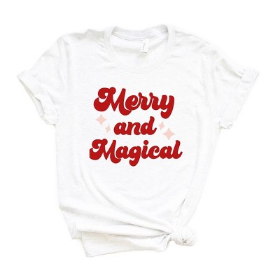 Simply Sage Market Women's Merry and Magical Short Sleeve Graphic Tee