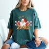 Simply Sage Market Women's Here To Sleigh Short Sleeve Garment Dyed Tee - 2 of 4