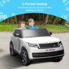 24V Licensed Land Rover Ride On Car, Kids Electric Car with 2-Seater - 4 of 4