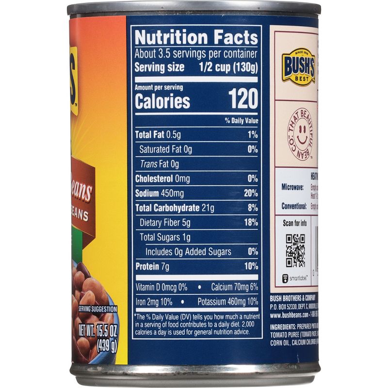 Bush&#39;s Mixed Pinto &#38; Kidney Beans in Medium Chili Sauce - 15.5oz, 5 of 8