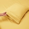 Hearth & Harbor 6 Piece Sheet Set, Extra Deep Pocket Sheets Fits Mattress up to 21", Soft Microfiber Sheets - 4 of 4