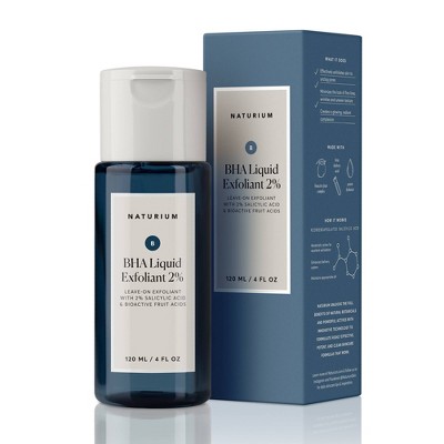 Naturium BHA Liquid Exfoliant 2% with Salicylic Acid and Bioactive Fruit Acids, 4 fl oz