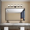 Livex Lighting Middlebush 5 - Light Vanity in  Black - 2 of 4