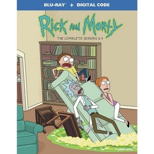 Rick & Morty: Seasons 1-4 (Blu-ray + Digital)(2021) - 1 of 1