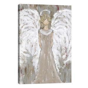 Farmhouse Guardian Angel by Ashley Bradley Unframed Wall Canvas - iCanvas - 1 of 3