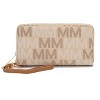 MKF Collection Hofstra M Signature Wristlet Wallet Vegan Leather Card Slots by Mia K - 2 of 4