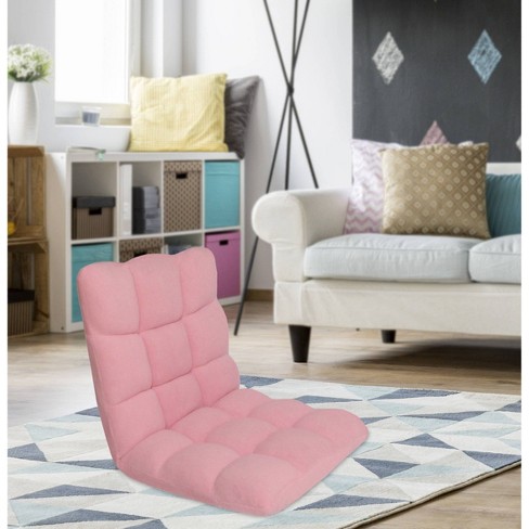 Esme Kids Recliner Chair Pink Chic Home