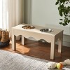 Lilith Double Pet Feeder - Removable Stainless Steel Bowls - Cat/Dog - PET5702 - Safavieh Pets - 2 of 4