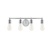 Elegant Lighting Serif 4 light chrome Wall Sconce - 3 of 4