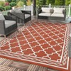 Outdoor Rug, Waterproof Reversible Patio Carpet,  Print Camping Rug, Geometric RV Mat for Deck, Balcony, Picnic & Beach - 2 of 4