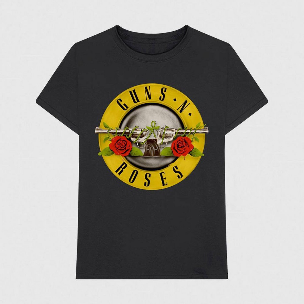 Men's Guns N Roses Short Sleeve Graphic T-Shirt - Black XL was $12.99 now $8.0 (38.0% off)
