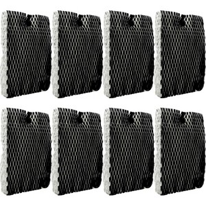Nispira HWF100 Super Wick Humidifier Filter Replacement for Holmes Bionaire Sunbeam HM6000 HM6000RC HM6005 BCM7204 SCM7808 SCM7809, 8 Packs - 1 of 4