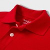 Boys' Short Sleeve Pique Uniform Polo Shirt - Cat & Jack™ - 3 of 3