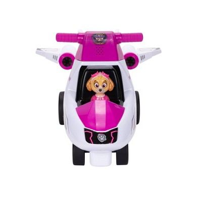 PAW Patrol Skye Fighter Jet Kids&#39; Ride-On Vehicle with Lights, Sounds, Storage and Walking Bar_5