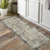 Modern Area Rug Non Slip Soft Carpet Large Non Shedding Low Pile Rug for Bedroom Living Room Office High Traffic Laundry Room Camel - 2 of 4
