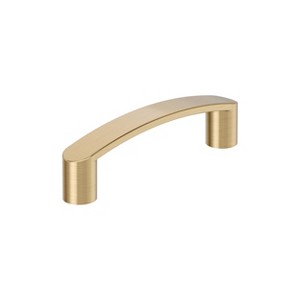 Amerock Rift 3 Inch Center-to-Center Pull for Cabinets, Drawers, and Furniture - 1 of 4