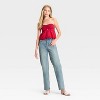 Women's Knit Woven Twist Tube Top - Wild Fable™ - 3 of 3