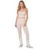 Slickblue Women’s Activewear Set, Ribbed Contrast Trim, Crop Top and Leggings, Athleisure Style, XS–L, 4 Color Options - 4 of 4