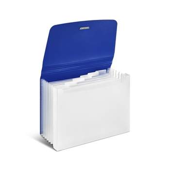 Staples Expanding File with 1" Document CS Letter 7-Pocket Assorted Colors TR51809/51809