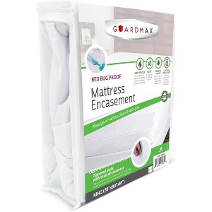 Guardmax Waterproof Mattress Protector Encasement with Zipper - 1 of 4