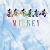 Mens Disney Mickey Mouse Shirt - Classic Mickey Mouse Tie Dye Tee Shirt - Mickey Mouse Tie Dye Wash Graphic T-Shirt - image 2 of 4