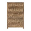Galano Avaro 5 Drawer Chest of Drawer (46.4 in. H x 29.6 in. W x 16.1 in. D) in Dusty Gray Oak, Knotty Oak - 2 of 4