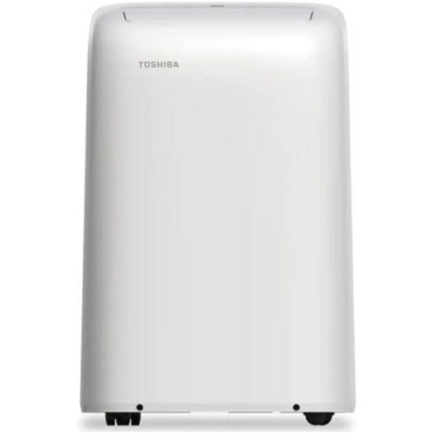 Toshiba Smart 3 in 1 Portable Air Conditioner with Electric Power Source and Carry Handles for Renewed Home and Kitchen, White (Certified Refurbished)