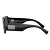 Dolce & Gabbana DG 4482 28209A Unisex Pilot Polarized Sunglasses Brushed Black 57mm - 3 of 3