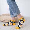 Fried Eggs Patterned Ankle Socks (Men's or Women's Sizes) from the Sock Panda - 2 of 4