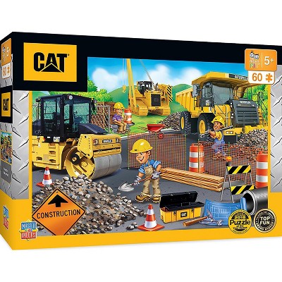 MasterPieces Inc Caterpillar Parking Lot 60 Piece Jigsaw Puzzle